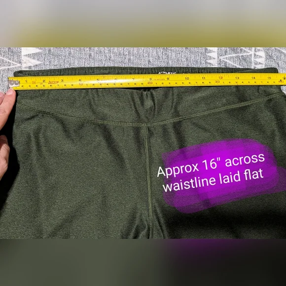 Athletic Works brand, ladies XL, green, grey & black EUC - Picture 8 of 9